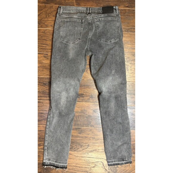 Forever 21 Men’s Jeans, Heavily Distressed/Unhemmed (See Photos) Sz 32 - Picture 4 of 11